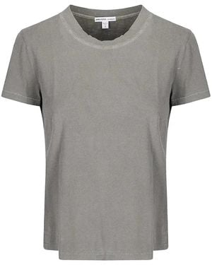 James Perse Little Boy Crew-Neck T-Shirt - Gray