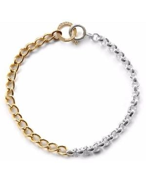 NORMA JEWELLERY Aquila Two-Tone Bracelet - Metallic