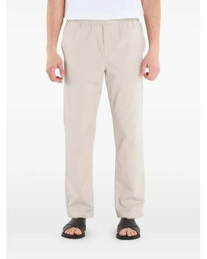 Samsøe & Samsøe Broek Met Elastische Tailleband - Naturel