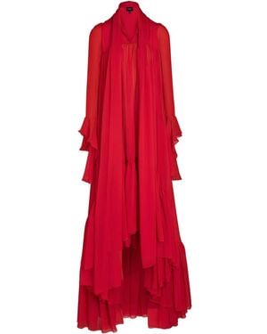 Giambattista Valli シルク ドレス - レッド