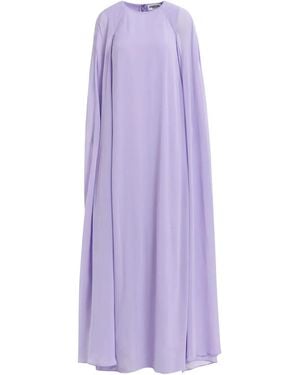 Essentiel Antwerp ヘンリーネック マキシドレス - パープル