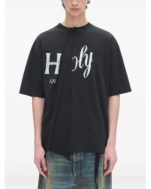 Ann Demeulemeester Hardon T-shirt - Schwarz