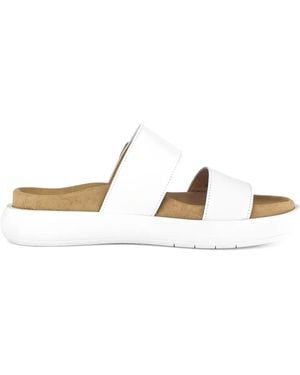 Gabor Double-Strap Sandals - White