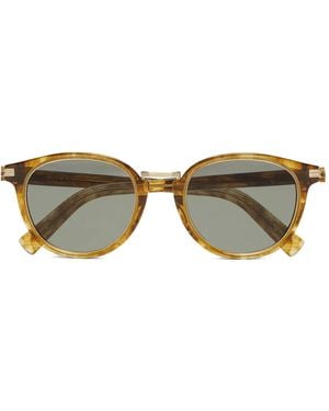 ZEGNA Round-Frame Sunglasses - Brown