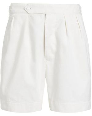 Polo Ralph Lauren Pleated Shorts - White