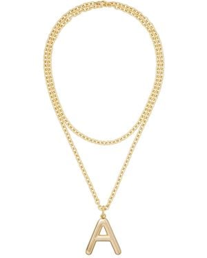 Roxanne Assoulin Halsketting Met Initiaal - Wit