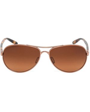 Oakley Pillot-Frame Sunglasses - Brown