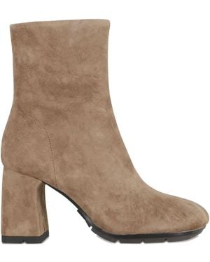 Ash 85Mm Zip Boots - Brown