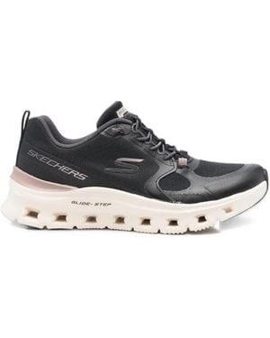 Skechers Glide Step Trainers - White