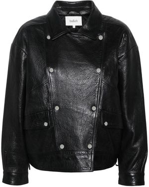 Ba&sh Veste De Moto Brad - Noir