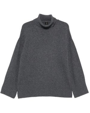 Pinko Gestrickter Rollkragenpullover - Grau