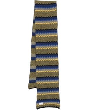 Manuel Ritz Wool-Blend Scarf - Green