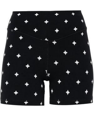 The Upside 4In Satellite High Spin Shorts - Black