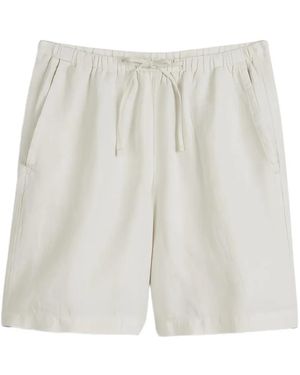 Marc O' Polo Drawstring-Waist Shorts - White