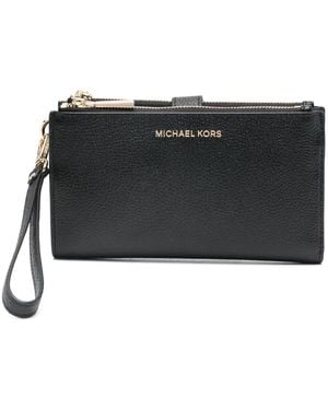 Michael Kors Double-Zip Wallet - Black