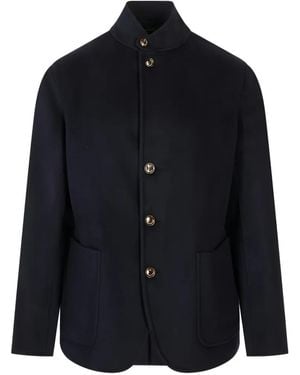 Montecore Button-Up Stand-Collar Jacket - Blue