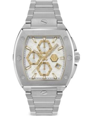Philipp Plein Montre Hexagon Phantom Chrono - Gray