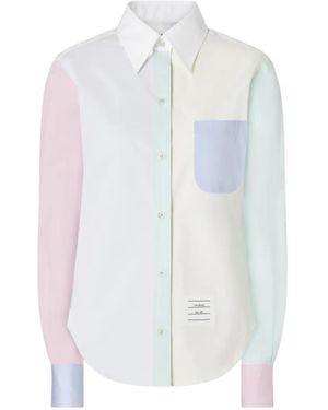 Thom Browne Funmix Poplin Shirt - White