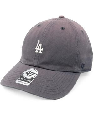 Represent Logo-Embroidered Cap - Grey