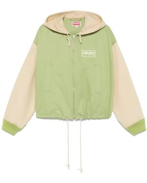 KENZO Cotton-Blend Jacket - Green