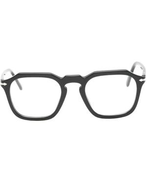 Persol Occhiali Con Montatura Geometrica - Nero
