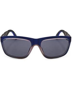 adidas Gradient-Effect Logo-Print Sunglasses - Blue
