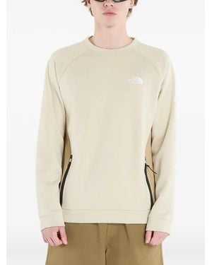 The North Face Sweater Met Logo - Naturel