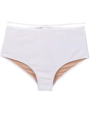 Gloria Coelho Hot Pant Bikini Bikini Bottoms - White