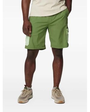 Columbia Cargo-Pocket Running Shorts - Green