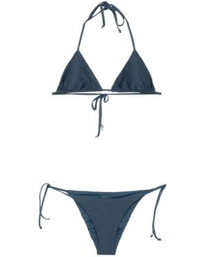 Fisico Reversible Adjustable Bikini - Blue