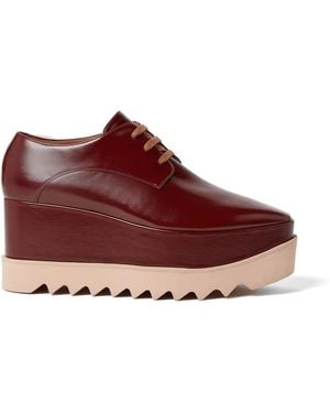 Stella McCartney Elyse Platform Shoes - Red