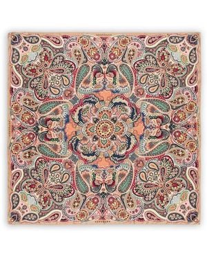 Bimba Y Lola Paisley Print Scarf - Pink