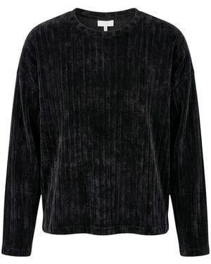 Mood Crew-Neck Long-Sleeve Sweatshirt - Black