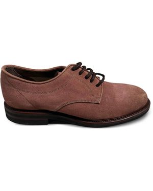 Brunello Cucinelli Lace-Up Derby Shoes - Brown