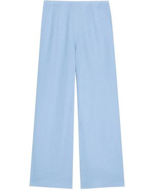 Faithfull the Brand Syna Wide Leg Trousers - Blue