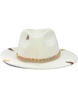 The Hat Gang Embroidered Hat - White