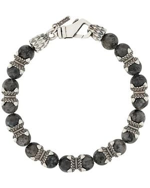 Emanuele Bicocchi Beaded Bracelet - Metallic