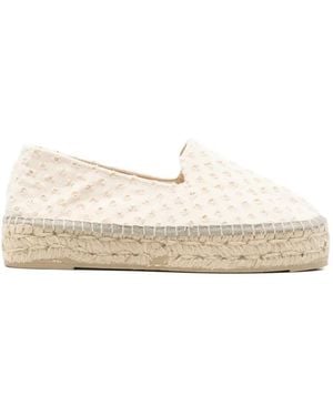 Manebí Textured Espadrilles - Natural