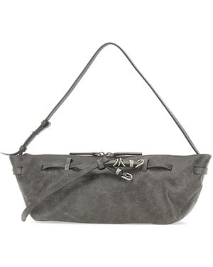 Marge Sherwood Grandma Used Sling Shoulder Bag - Grey