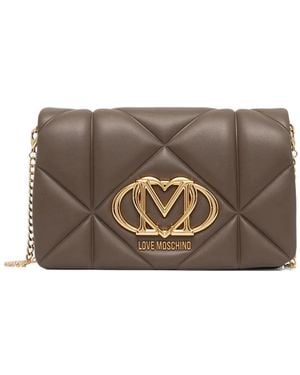 Love Moschino Smart Daily Cross Body Bag - Brown