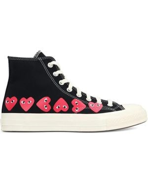 COMME DES GARÇONS PLAY X Converse Chuck 70 High-Top-Sneakers - Schwarz