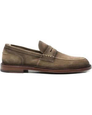 Officine Creative Mocassins Sax/001 En Daim - Brown