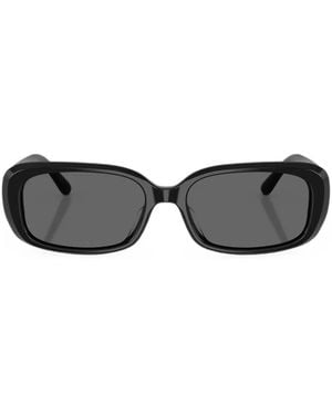Oliver Peoples Elietta Rectangle-Frame Sunglasses - Black