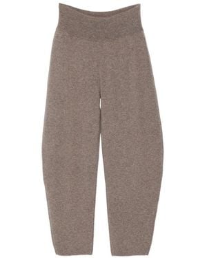 Viktoria Chan Sindy Bold Knitted Pants - Gray