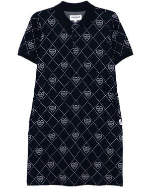 Chocoolate Polo Dress - Blue