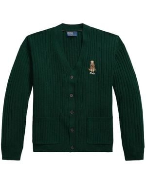 Polo Ralph Lauren Long Sleeve-Cardigan - Green