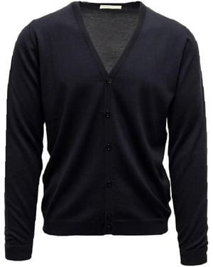 GOES BOTANICAL Virgin-Wool Jumper - Blue