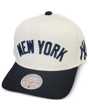 Mitchell & Ness X Mlb Yankees Embroidered Cap - White