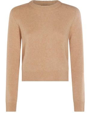 Kujten Crew-Neck Cashmere Jumper - Natural