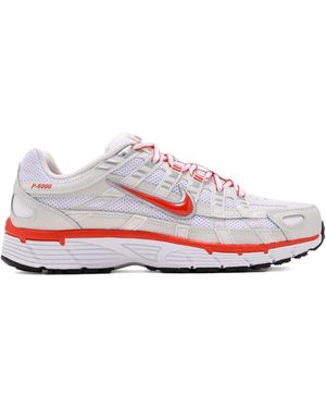 Nike P-6000 Mesh Trainers - White